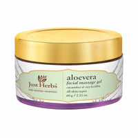 Thumbnail for Just Herbs Aloevera Facial Massage Gel - Distacart