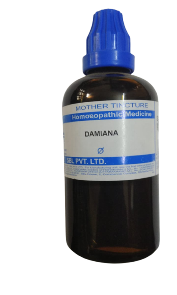 SBL Homeopathy Damiana Mother Tincture Q - Distacart