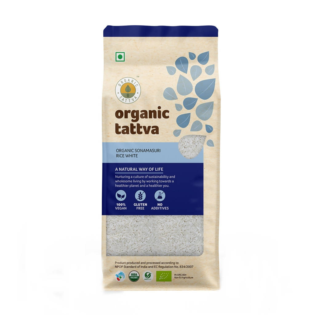 Organic Tattva Sonamasuri Rice White