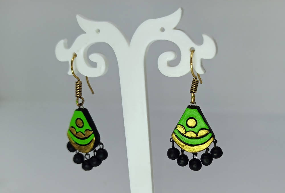 Terracotta Hangings-Light Green
