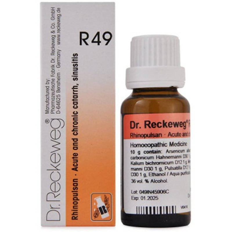 Dr. Reckeweg R49 Sinus Drop - Distacart
