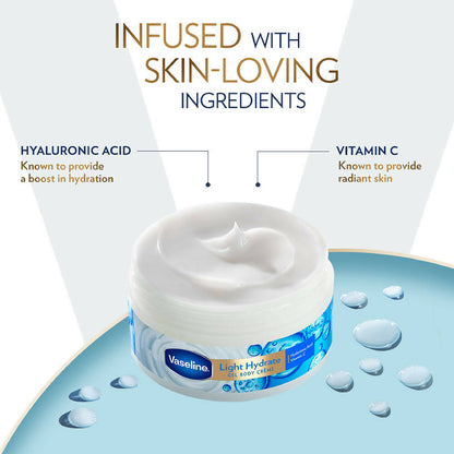 Vaseline Light Hydrate Gel Body Creme - Distacart