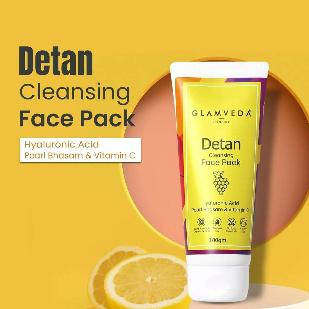 Glamveda Detan Cooling Face Pack - Distacart