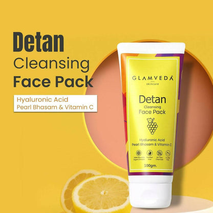 Glamveda Detan Cooling Face Pack - Distacart