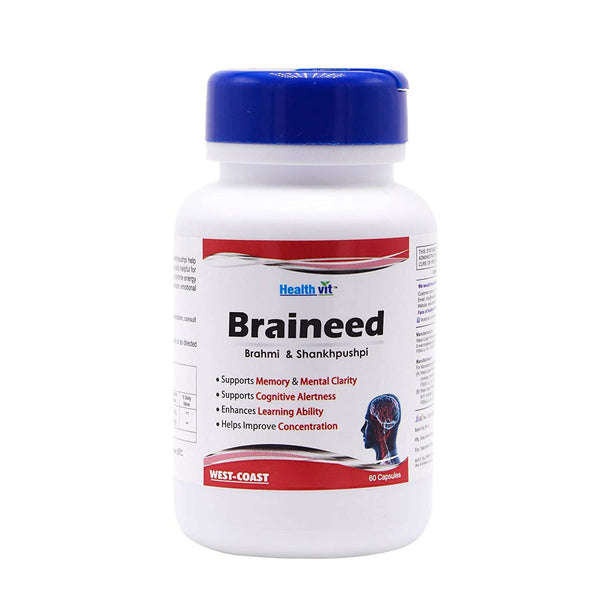 Healthvit Braineed Capsules - Distacart