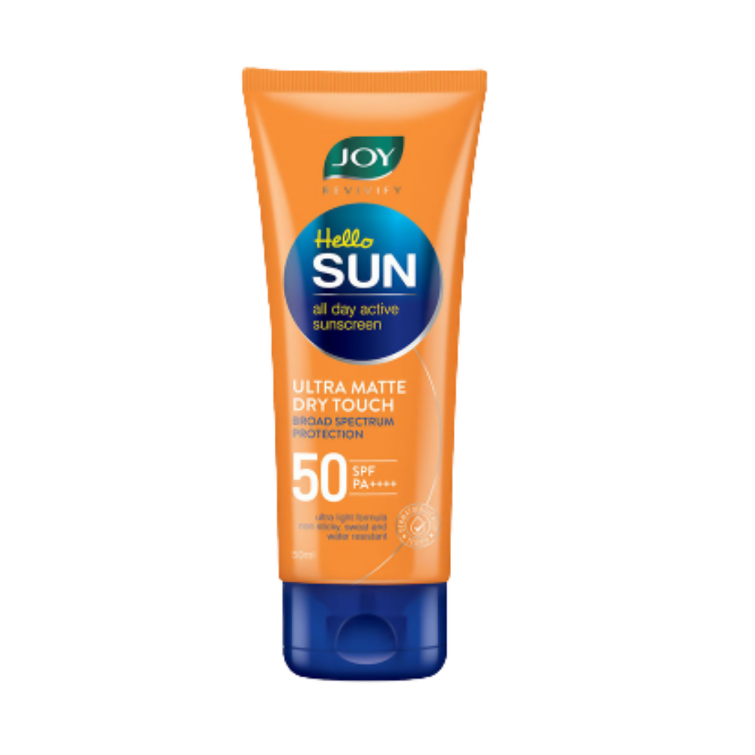 Joy Revivify Hello Sun Ultra Matte Dry Touch Sunscreen With SPF 50 - Distacart