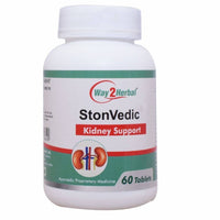 Thumbnail for Way2herbal Stonvedic Kidney Support Tablets