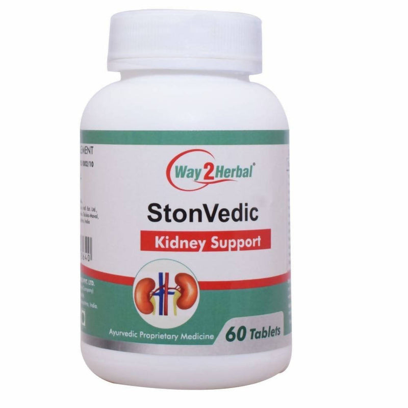 Way2herbal Stonvedic Kidney Support Tablets