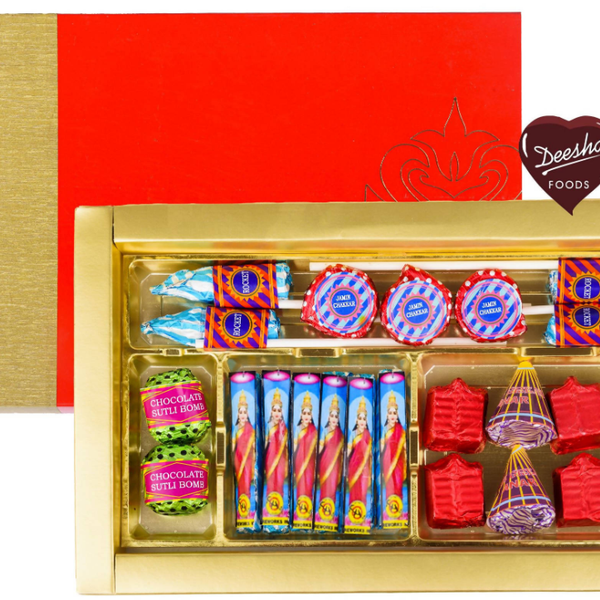 Deesha Golden Path Crackers Chocolates