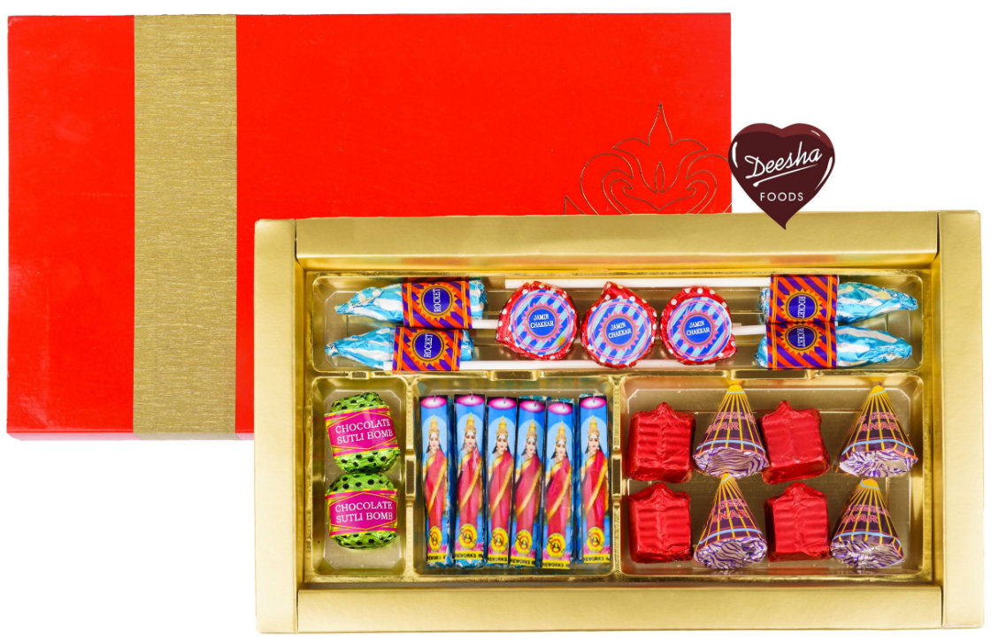 Deesha Golden Path Crackers Chocolates