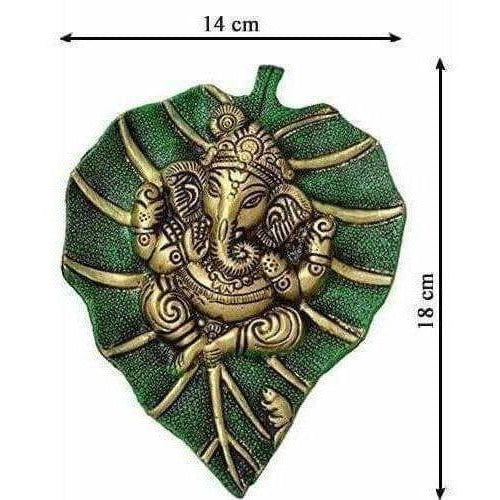 Designer Patta Ganesha Wall Hanging Showpiece - Distacart