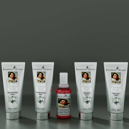 Shahnaz Husain Diamond Plus Facial Kit - Distacart