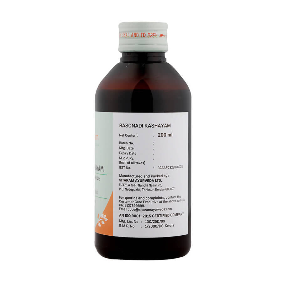 Sitaram Ayurveda Rasonadi Kashayam