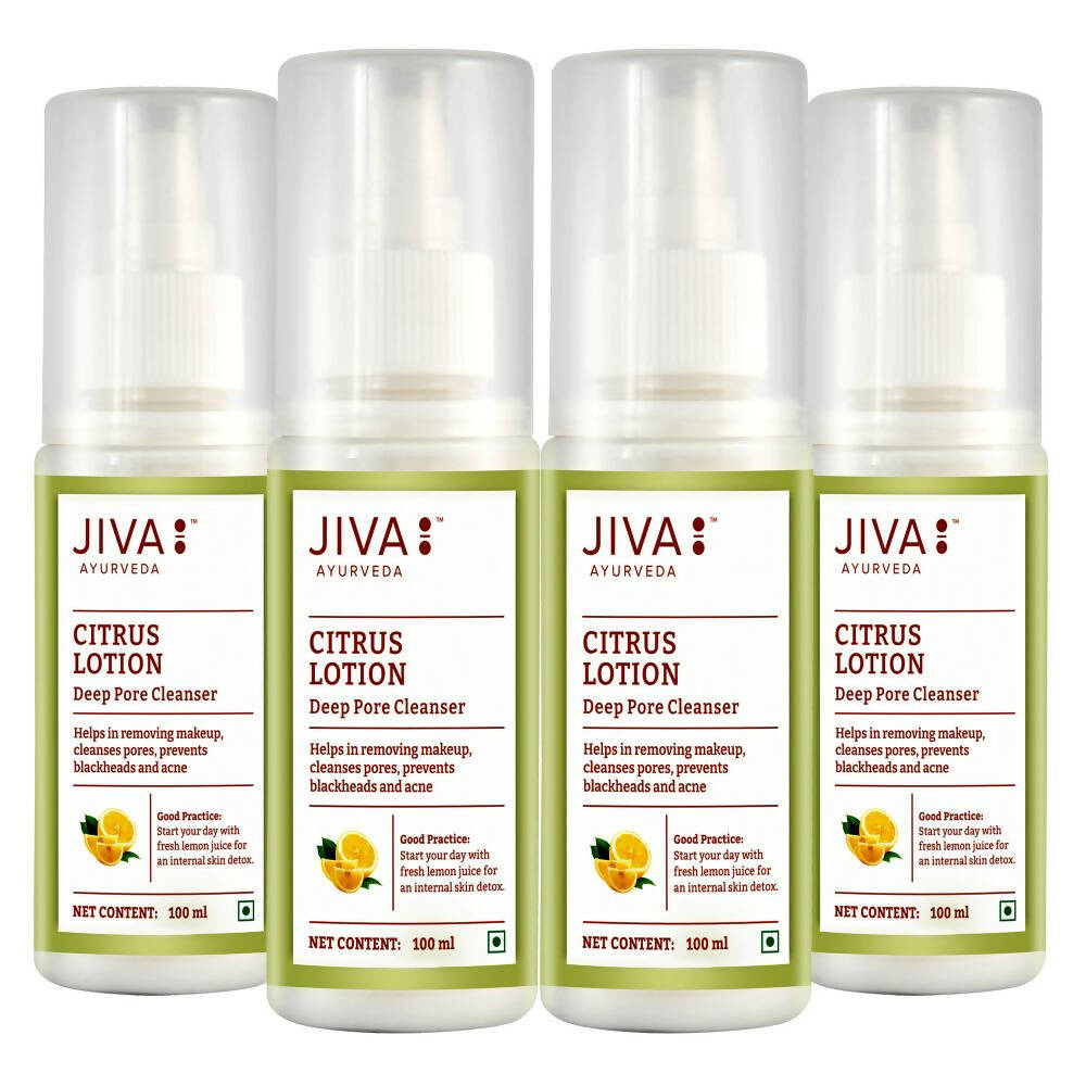 Jiva Ayurveda Citrus Lotion - Distacart