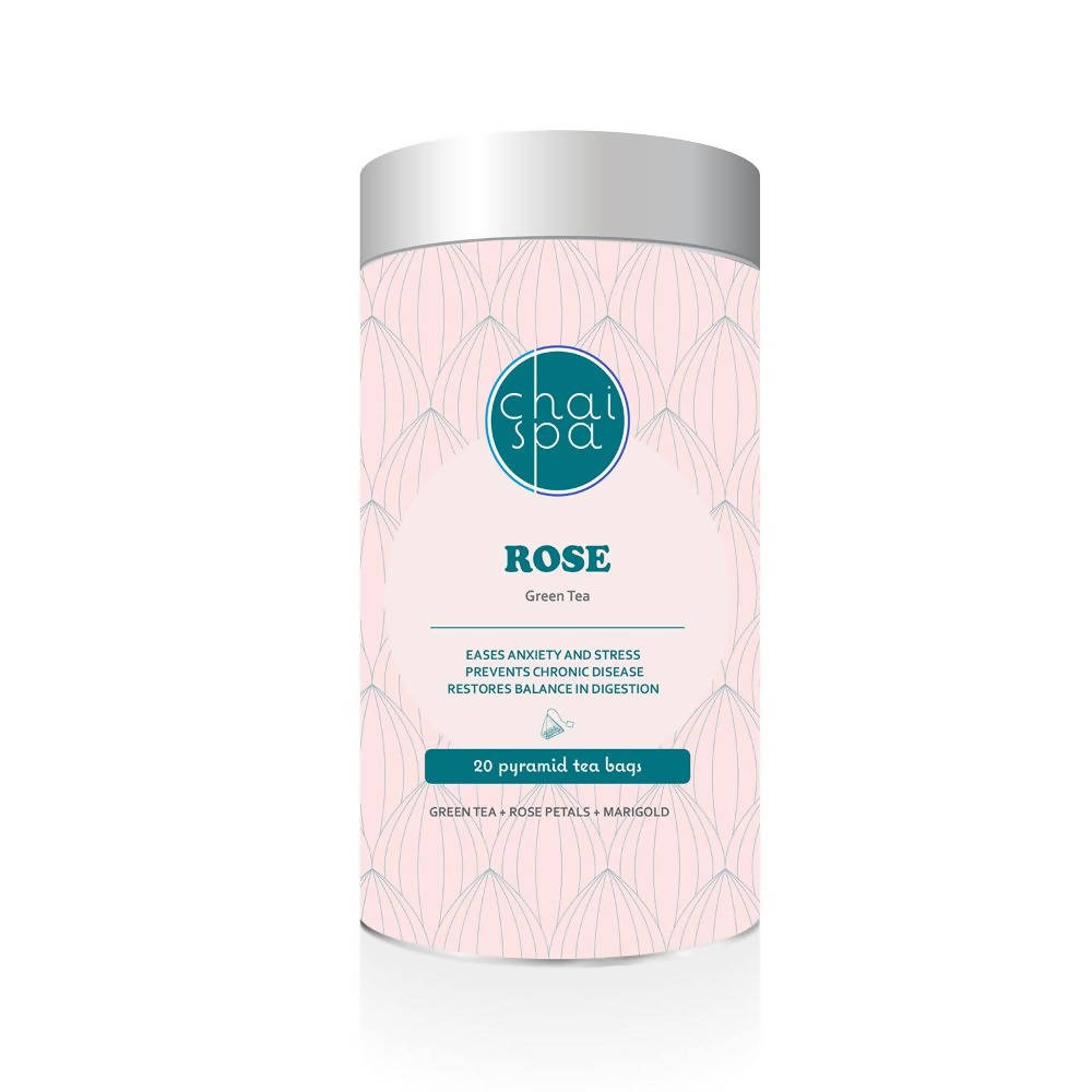 Chai Spa Rose Green Tea - Distacart