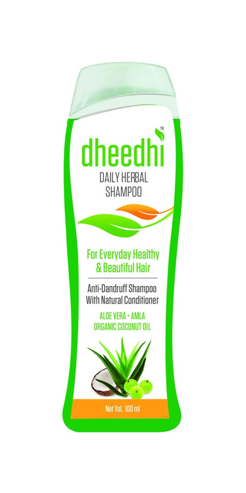 Dhathri Ayurveda Dheedhi Daily Herbal Shampoo 100 ml
