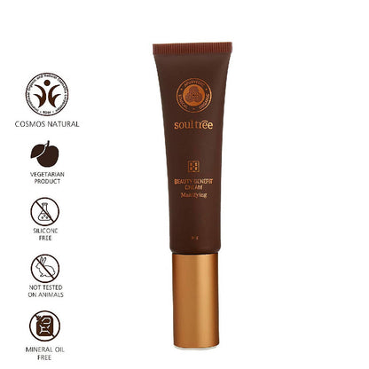 Soultree Ayurvedic Beauty Benefit (BB) Cream - Rich Honey 30 gm