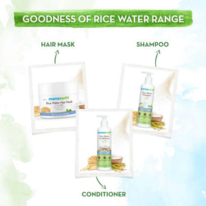Mamaearth Rice Water Hair Mask with Rice Water & Keratin - Distacart