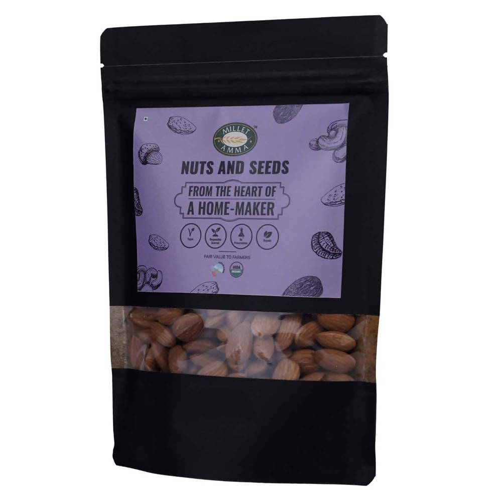 Millet Amma Organic Almonds (Badam) 250 gm