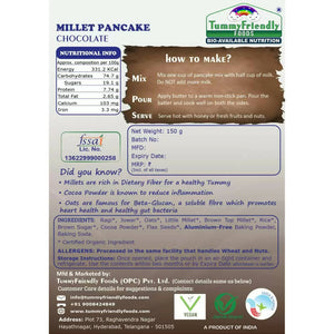 TummyFriendly Foods Millet Pancake Mix - Chocolate, Veggies - Distacart