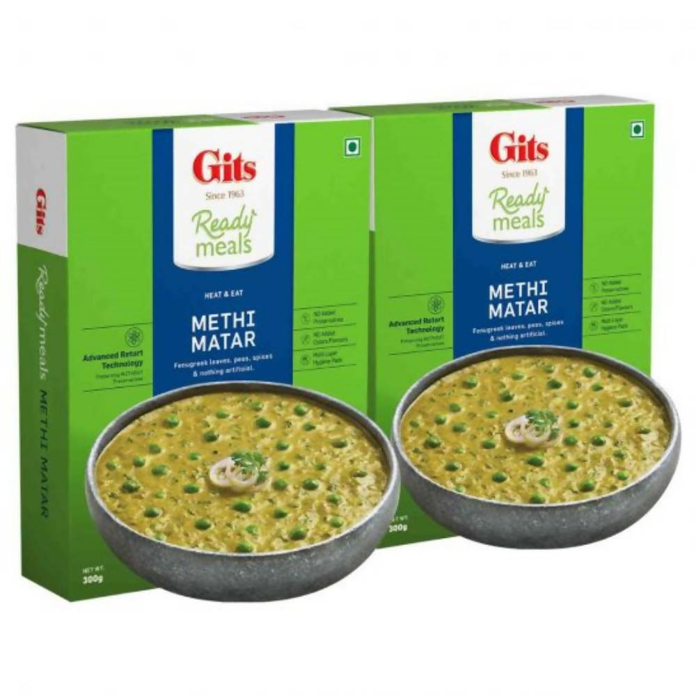Gits Ready Meals Heat & Eat Methi Matar