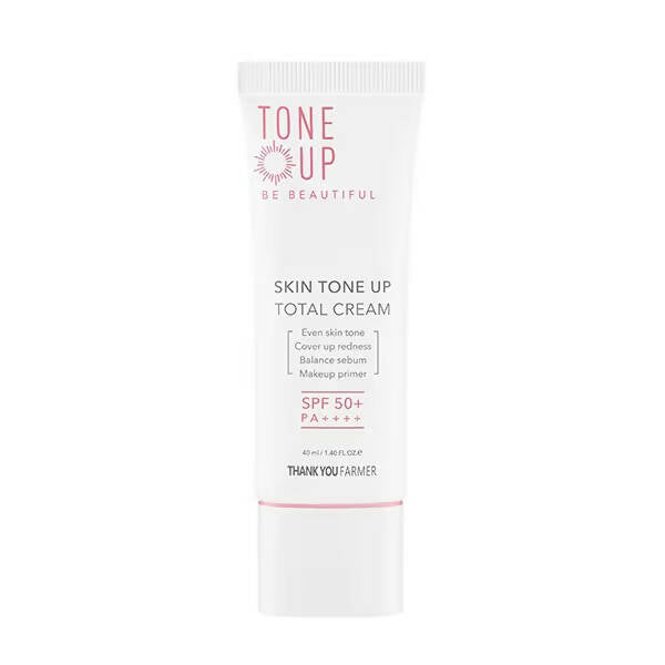 Thank You Farmer Skin Tone Up Total Cream SPF 50+ - Distacart