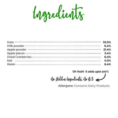 The Taste Company Apple Oat Meal - Distacart