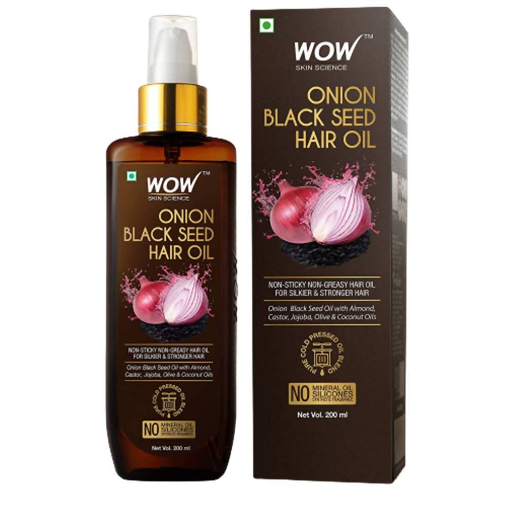Wow Skin Science Onion Black Seed Oil Hair Care Ultimate 4 Kit