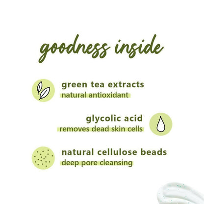 Plum Green Tea Gentle Revival Face Scrub - Distacart