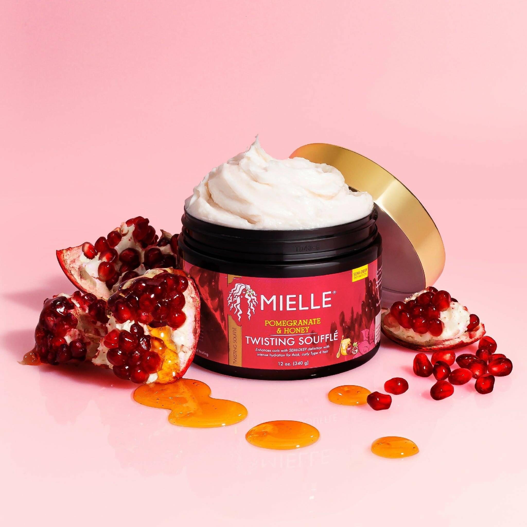 Mielle Organics Pomegranate And Honey Twisting Souffle - Distacart