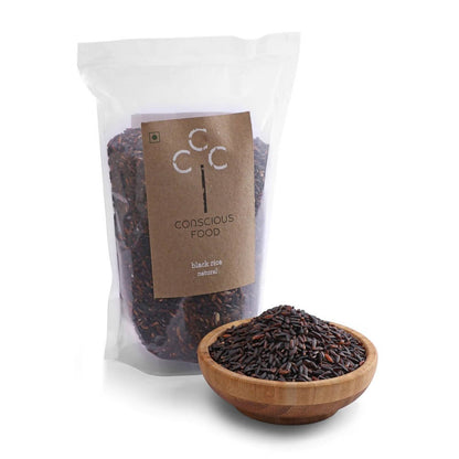 Conscious Food Natural Unpolished Black Rice