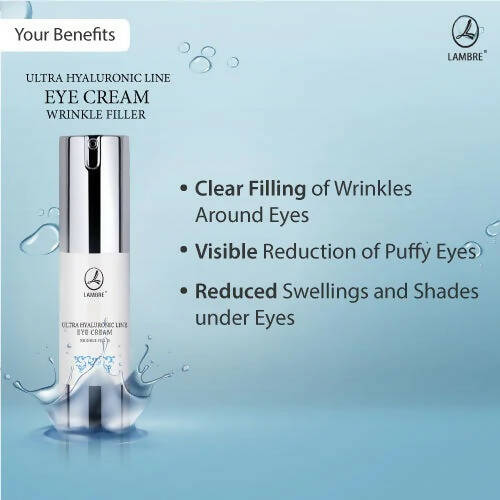 Lambre Ultra Hyaluronic Line Eye Cream Wrinkle Filler - Distacart