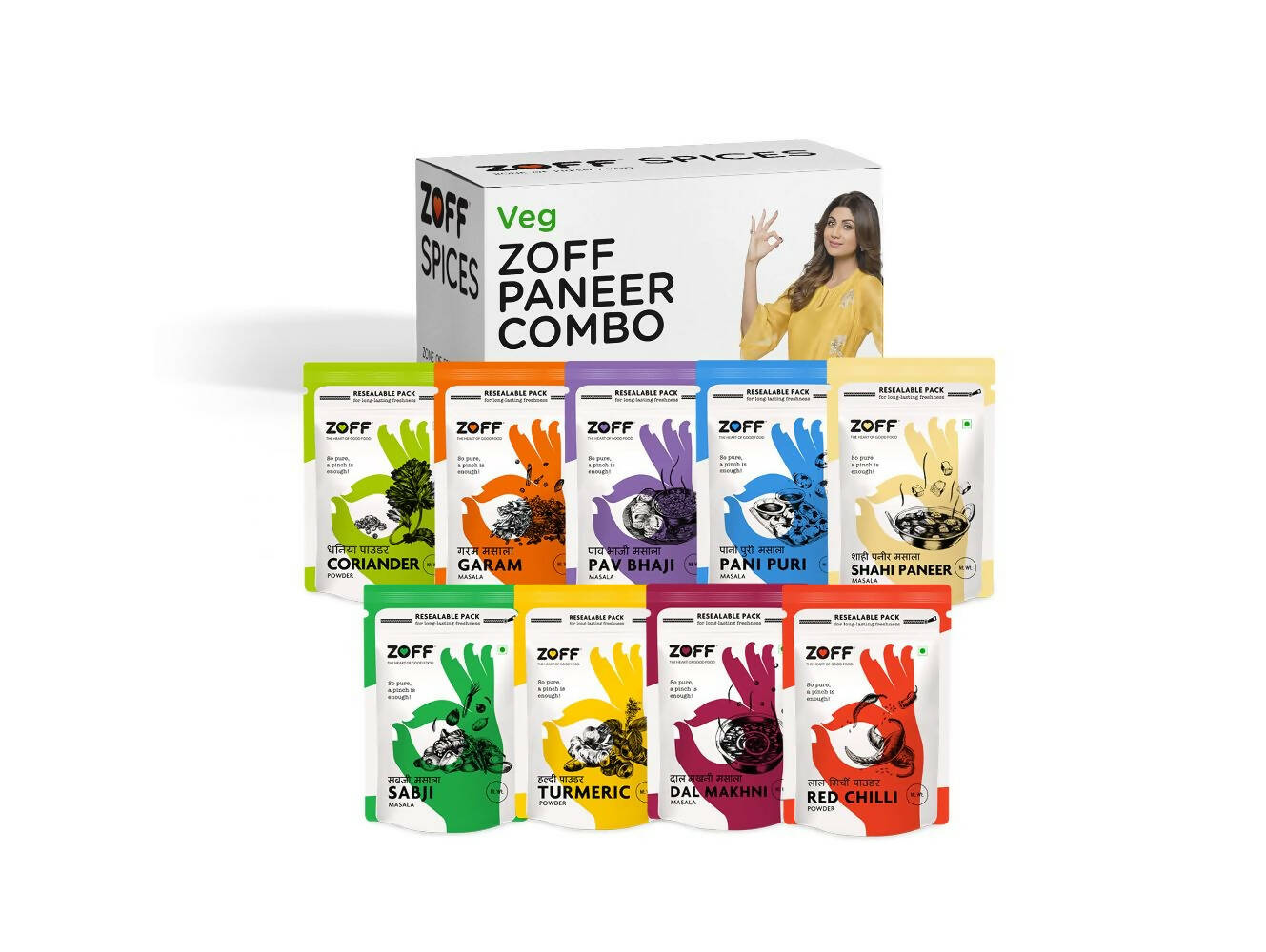 Zoff Spices Paneer Combo - Distacart