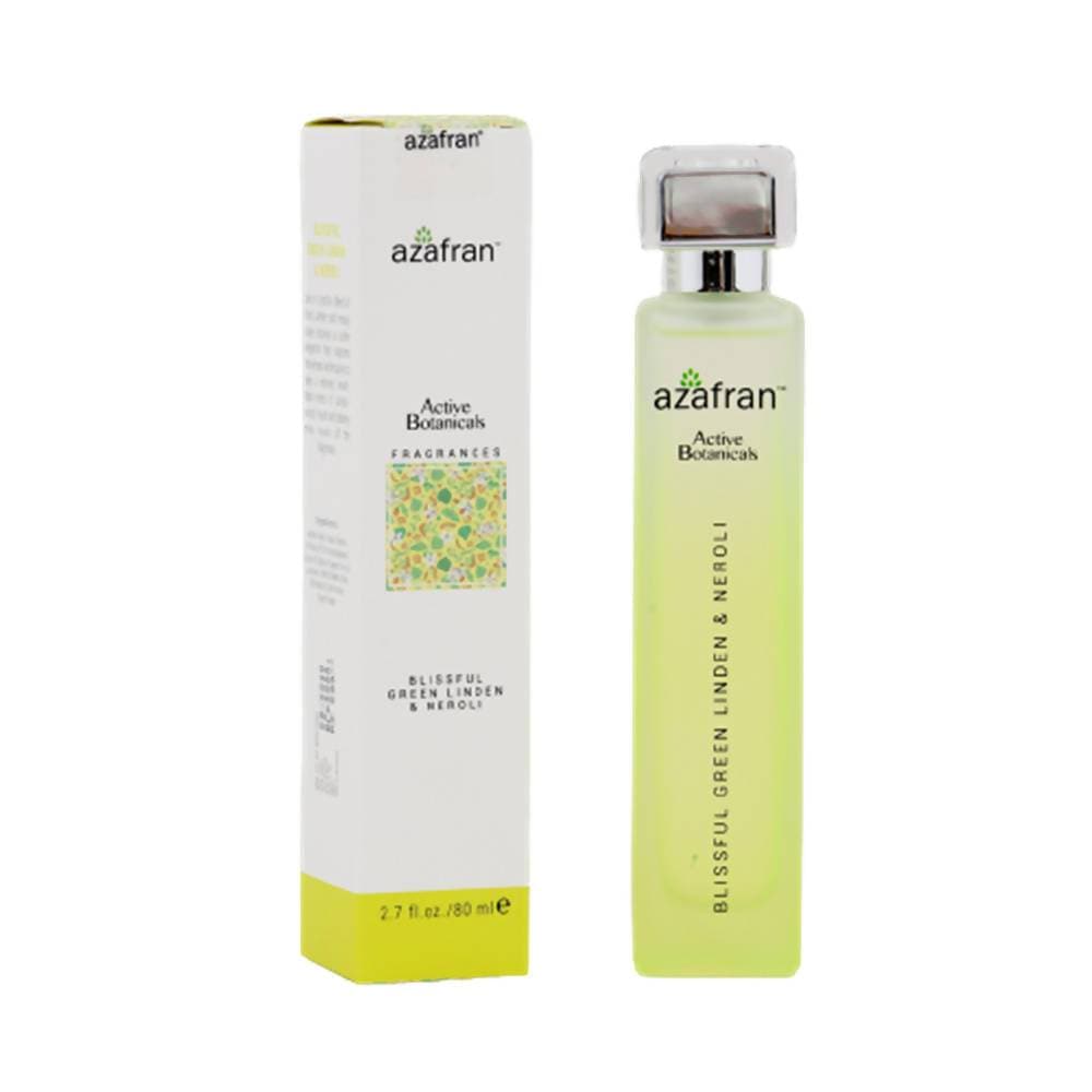 Azafran Active Botanicals Blissful Green Linden And Neroli - Distacart
