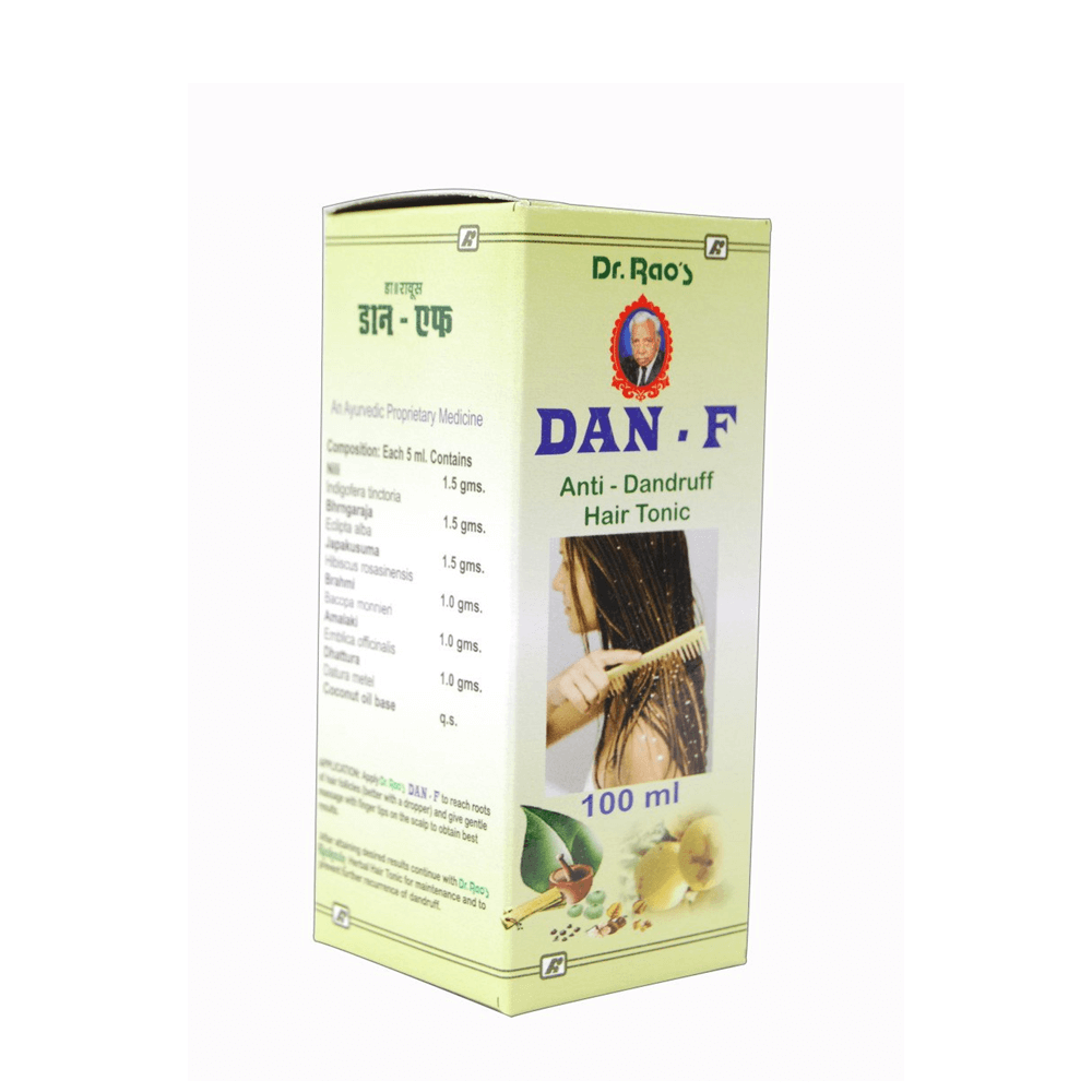 Dr.Rao's Dan-F Anti-Dandruff Hair Tonic Composition