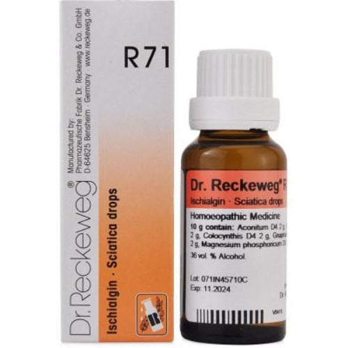 Dr. Reckeweg R71 Ischialgin - Sciatica Drops
