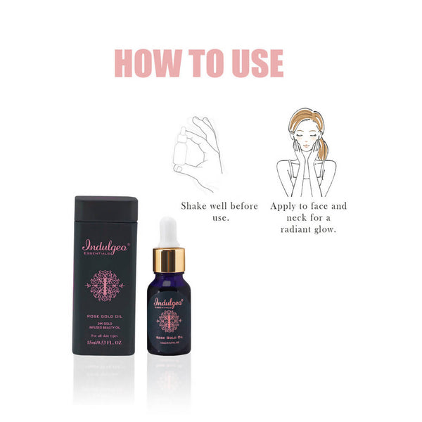 Buy Indulgeo Essentials Rose Gold Oil Online at Best Price Distacart