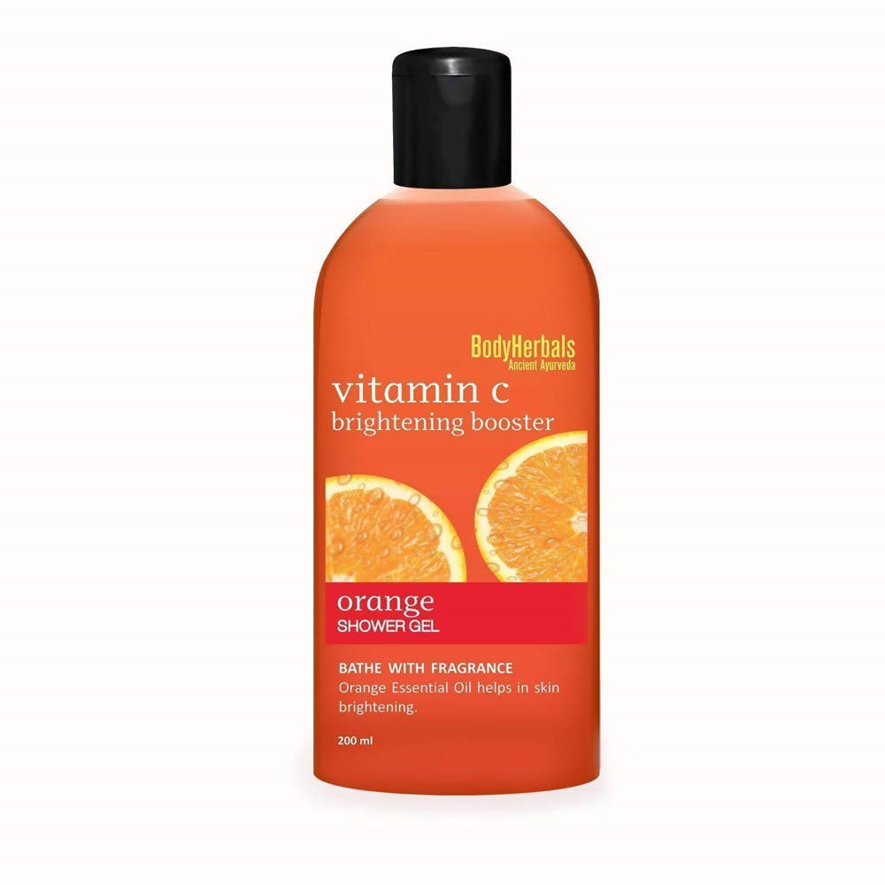 Bodyherbals Vitamin C Brightening Booster Orange Shower Gel