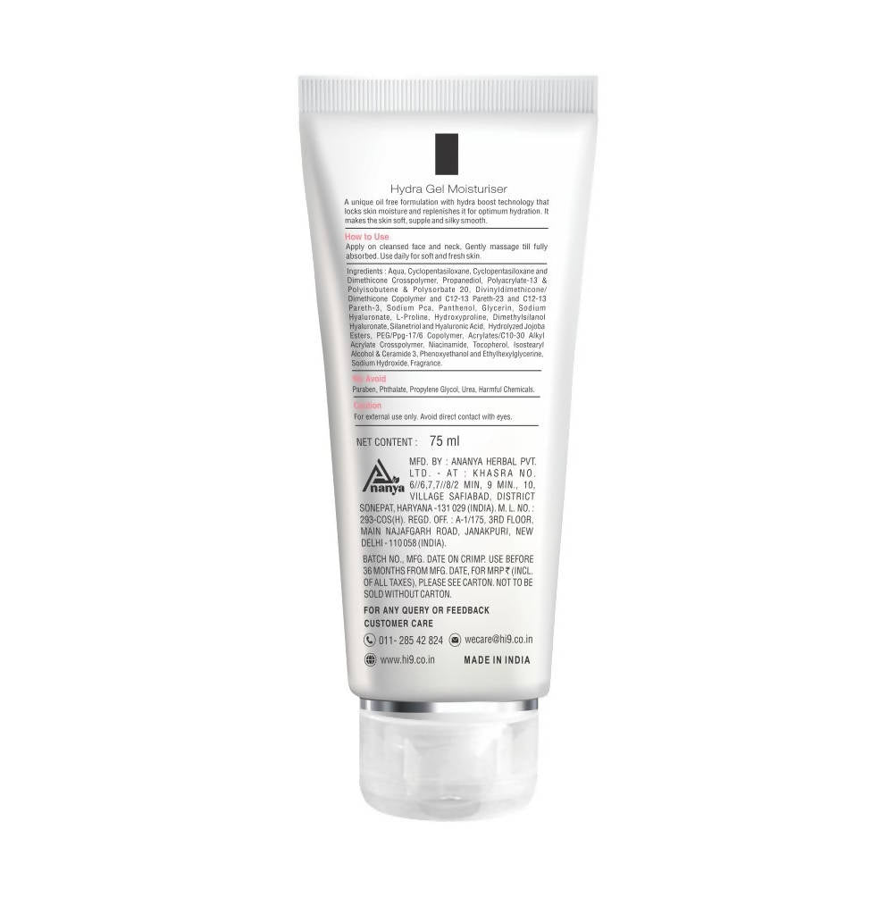 Hi9 Hydra Gel Moisturiser