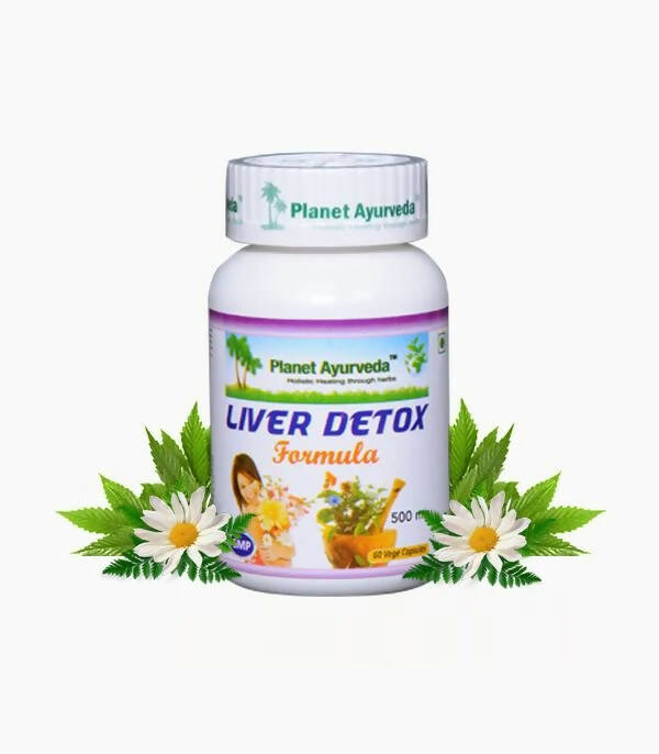 Planet Ayurveda Liver Detox Formula Capsules - Distacart