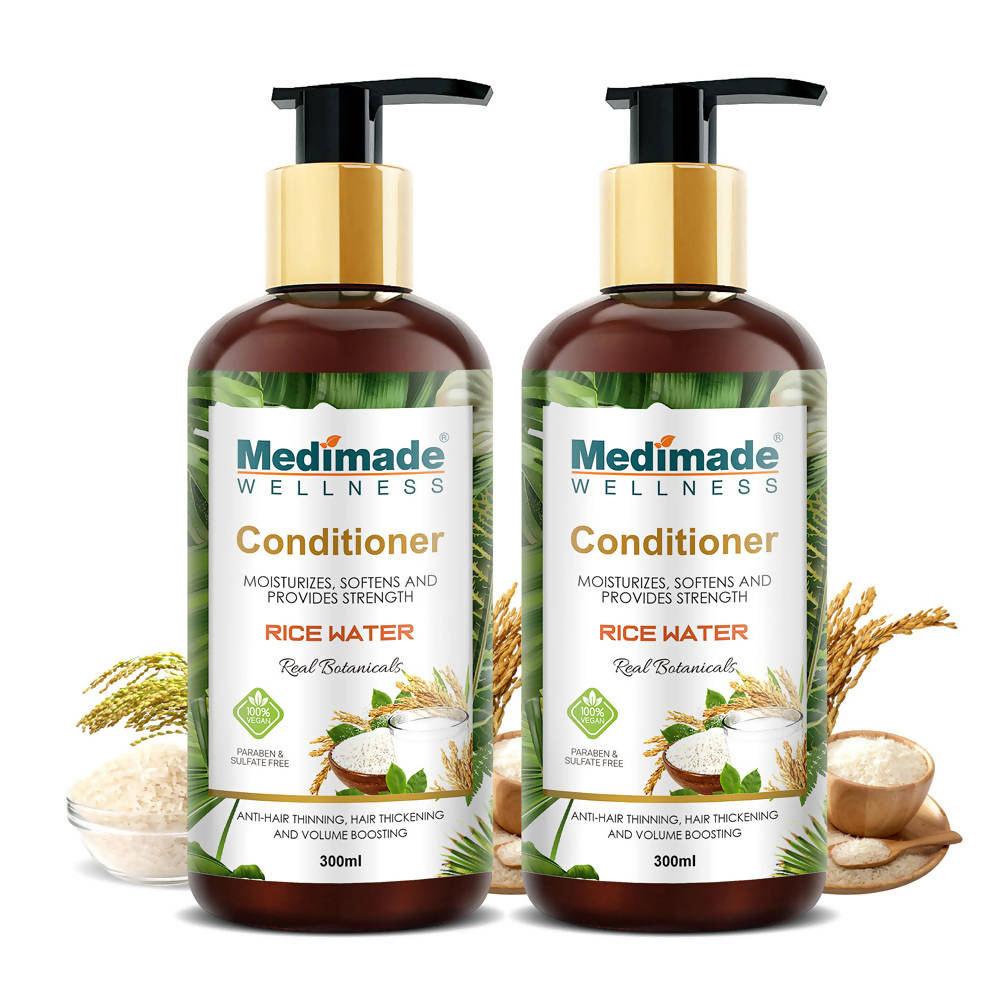 Medimade Wellness Rice Water Hair Conditioner - Distacart