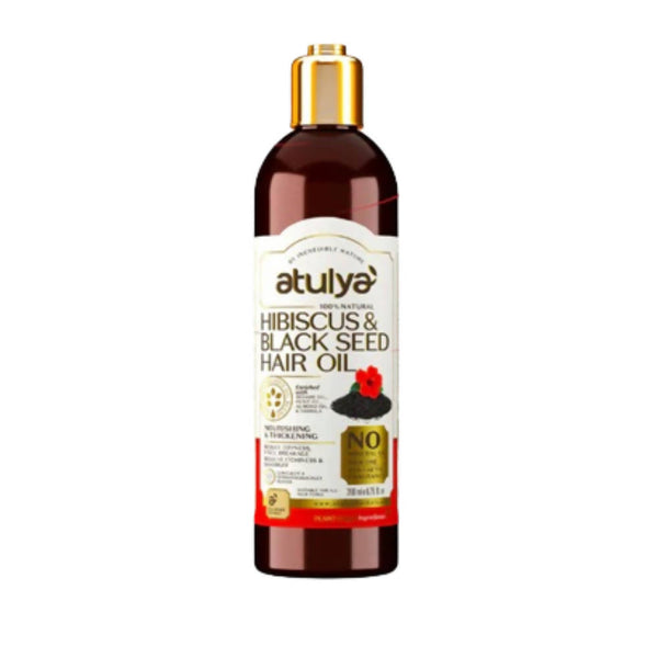 Atulya Hibiscus & Black Seed Hair Oil - Distacart