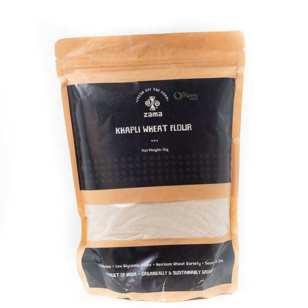 Zama Organics Khapli Wheat Flour - Distacart