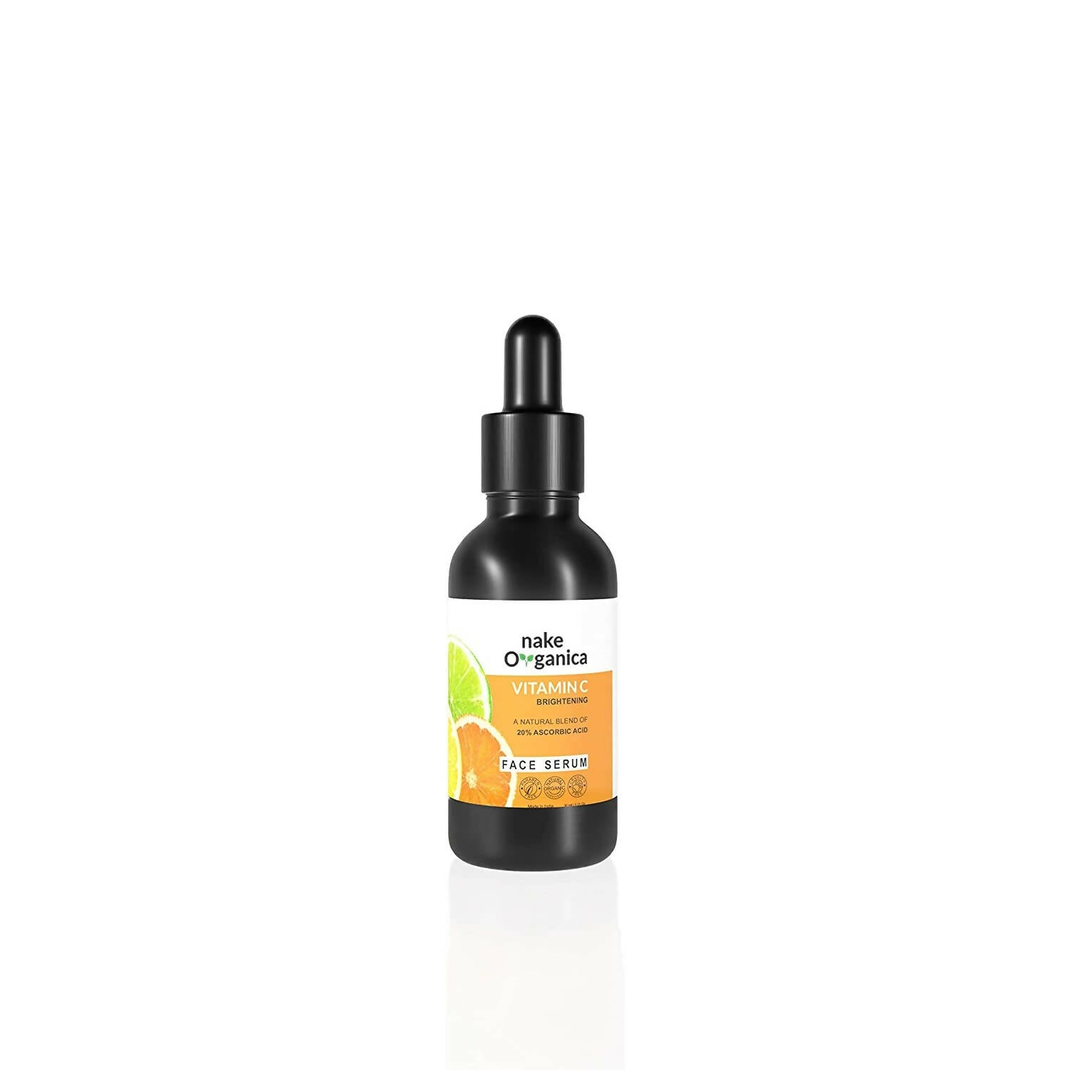 Nake Organica Vitamin C Brightening Face Serum - Distacart