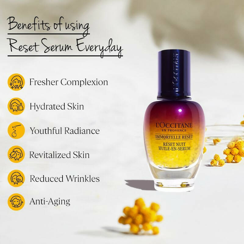 L'Occitane Immortelle Reset Serum - Distacart