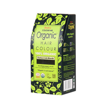 Radico Organic Hair Colour-Darkest Ash Blonde - Distacart