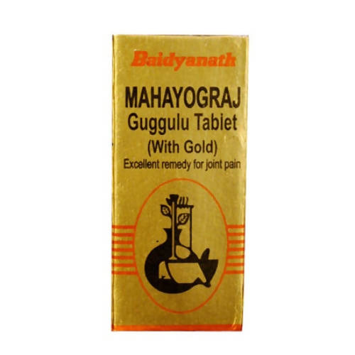 Baidyanath Mahayograj Guggulu Tablet (with Gold) - Distacart