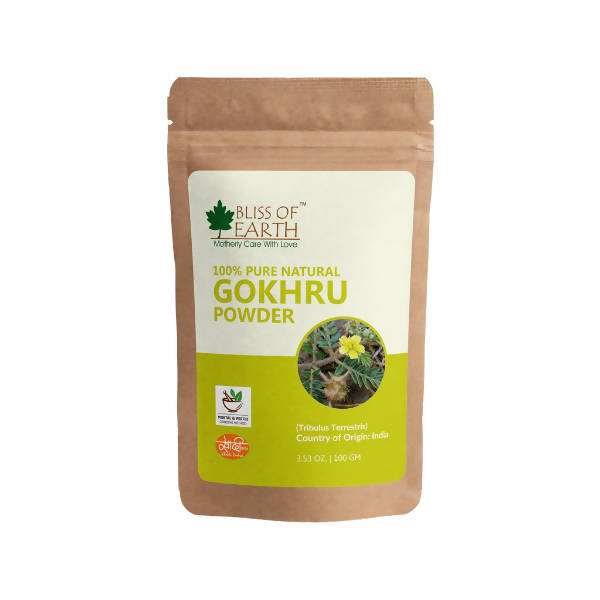 Bliss of Earth 100% Pure Natural Gokhru Powder - Distacart