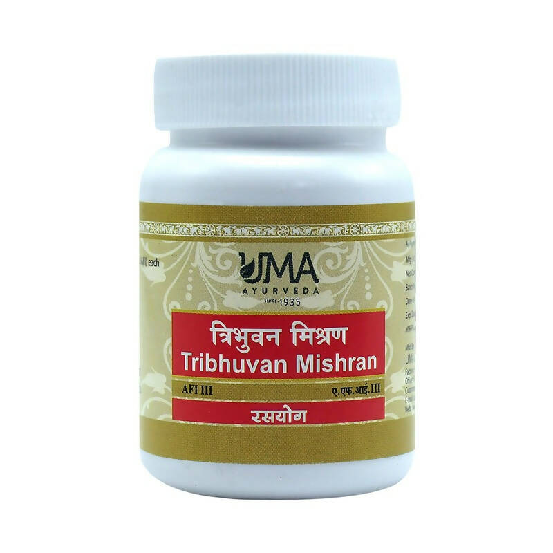 Uma Ayurveda Tribhuvan Mishran Tablets - Distacart