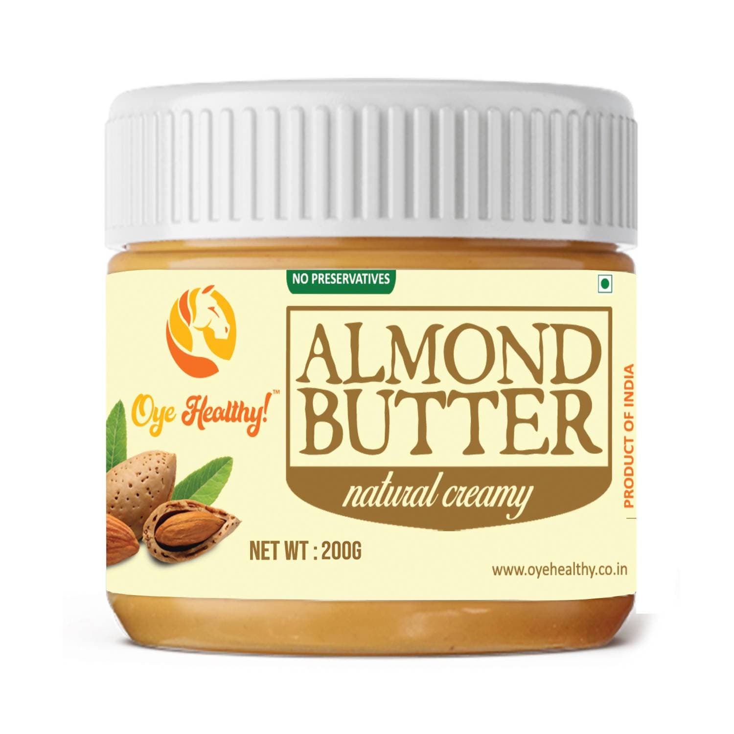 Oye Healthy Almond Butter Natural Creamy